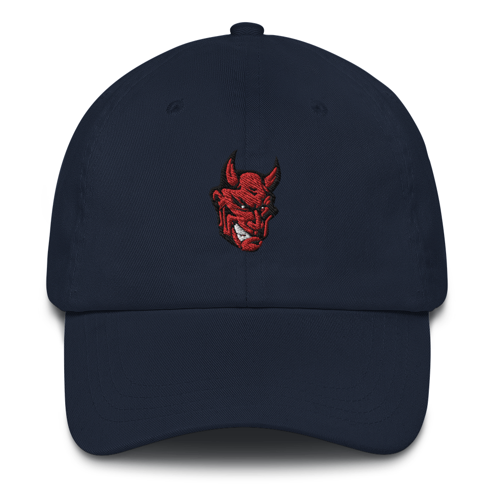 Casquette tête de Démon Brodé Unisexe